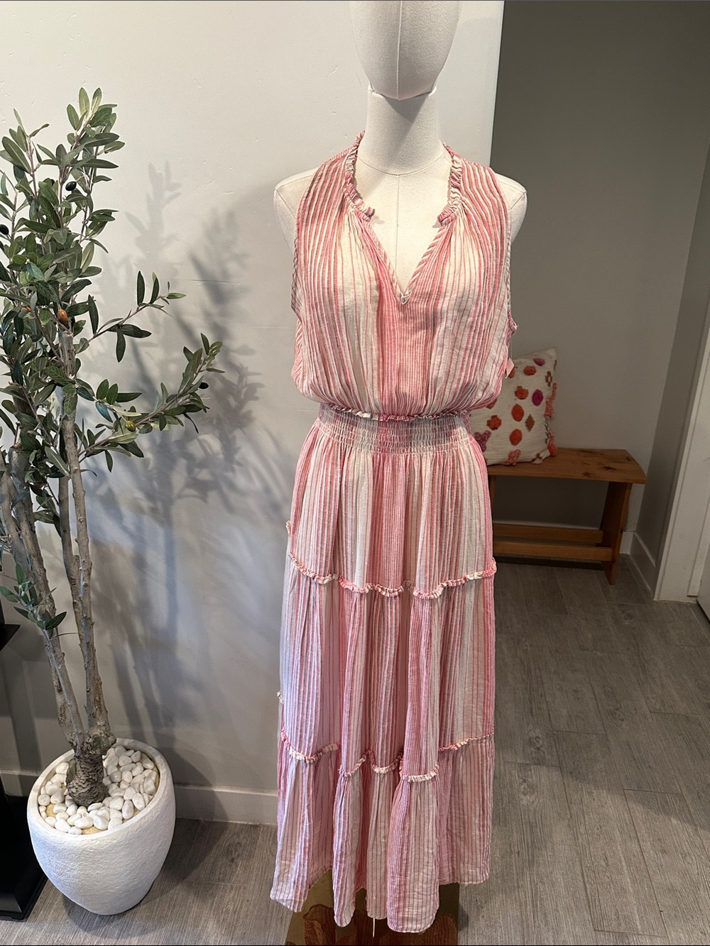 RAILS Lou Lou Salerno Stripe Maxi Dress New! - Picture 8 of 14